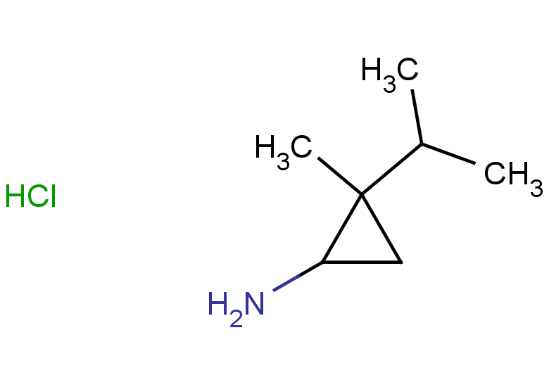 2-methyl-2-(propan-2-yl)cyclopropan-1-amine hydrochloride, Mixture of diastereomers