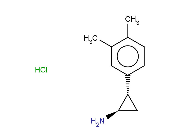 rac-(1R,2S)-2-(3,4-dimethylphenyl)cyclopropan-1-amine hydrochloride, trans