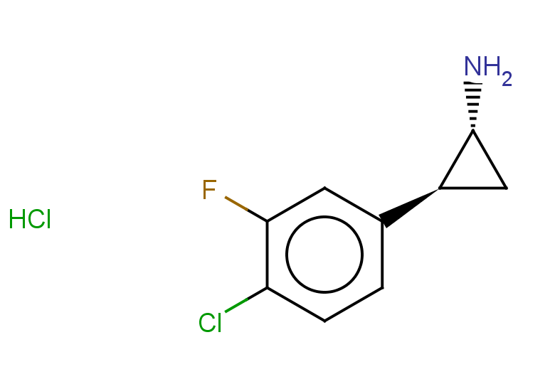 rac-(1R,2S)-2-(4-chloro-3-fluorophenyl)cyclopropan-1-amine hydrochloride