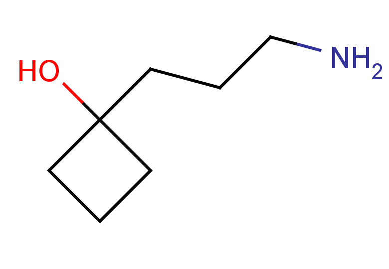 1-(3-aminopropyl)cyclobutan-1-ol