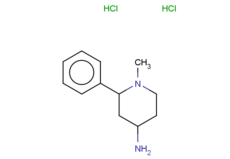 1-methyl-2-phenylpiperidin-4-amine dihydrochloride, Mixture of diastereomers