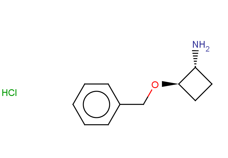 rac-(1R,2R)-2-(benzyloxy)cyclobutan-1-amine hydrochloride, trans