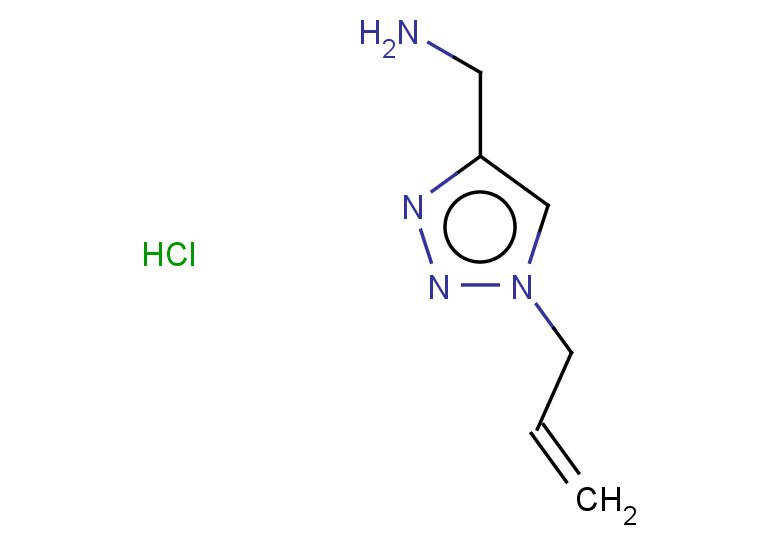 [1-(prop-2-en-1-yl)-1H-1,2,3-triazol-4-yl]methanamine hydrochloride
