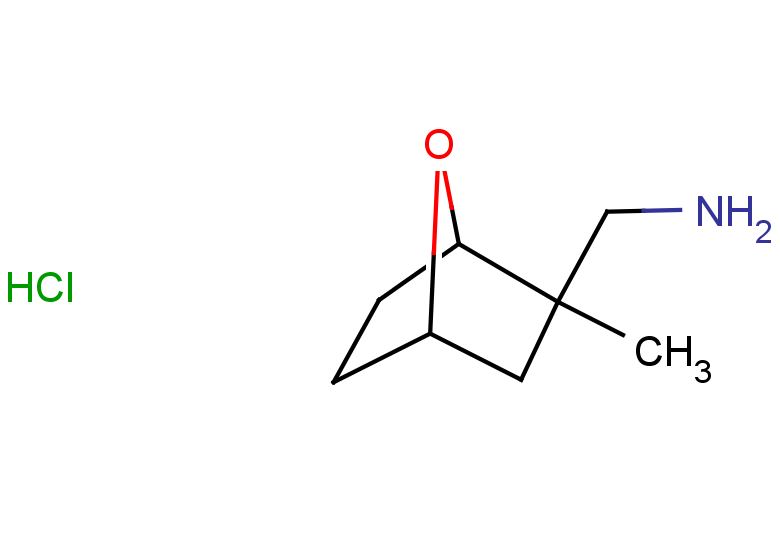 {2-methyl-7-oxabicyclo[2.2.1]heptan-2-yl}methanamine hydrochloride