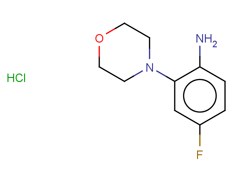 4-fluoro-2-(morpholin-4-yl)aniline hydrochloride