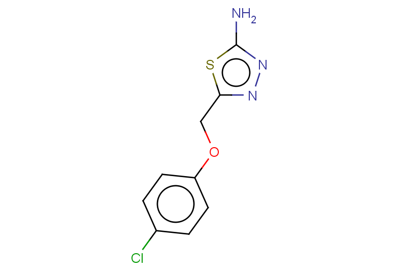 5-[(4-chlorophenoxy)methyl]-1,3,4-thiadiazol-2-amine