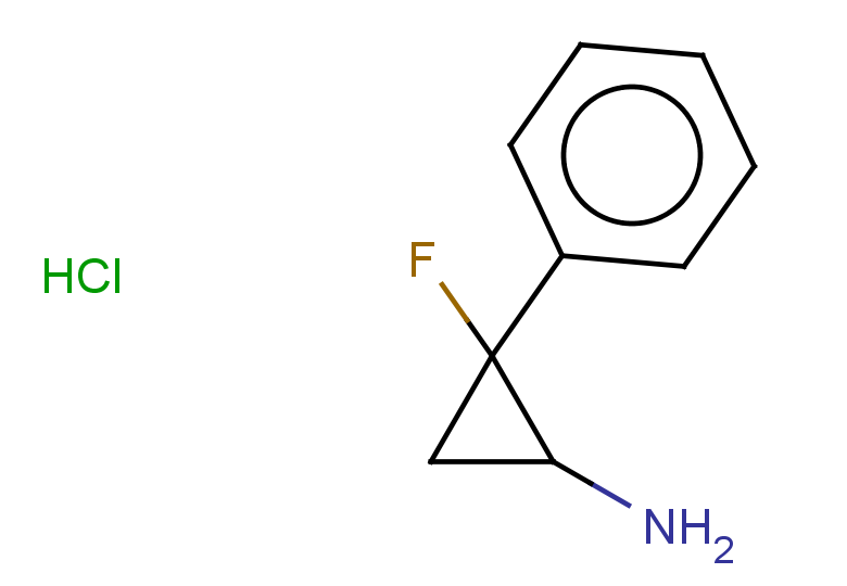 2-fluoro-2-phenylcyclopropan-1-amine hydrochloride, Mixture of diastereomers