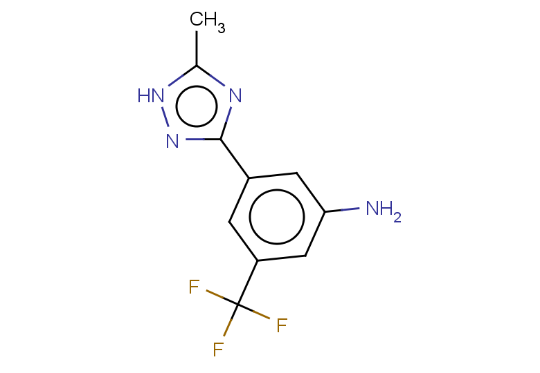 3-(5-methyl-1H-1,2,4-triazol-3-yl)-5-(trifluoromethyl)aniline
