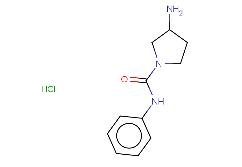 3-amino-N-phenylpyrrolidine-1-carboxamide hydrochloride