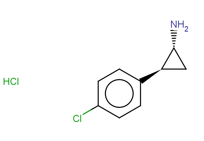 rac-(1R,2S)-2-(4-chlorophenyl)cyclopropan-1-amine hydrochloride, trans