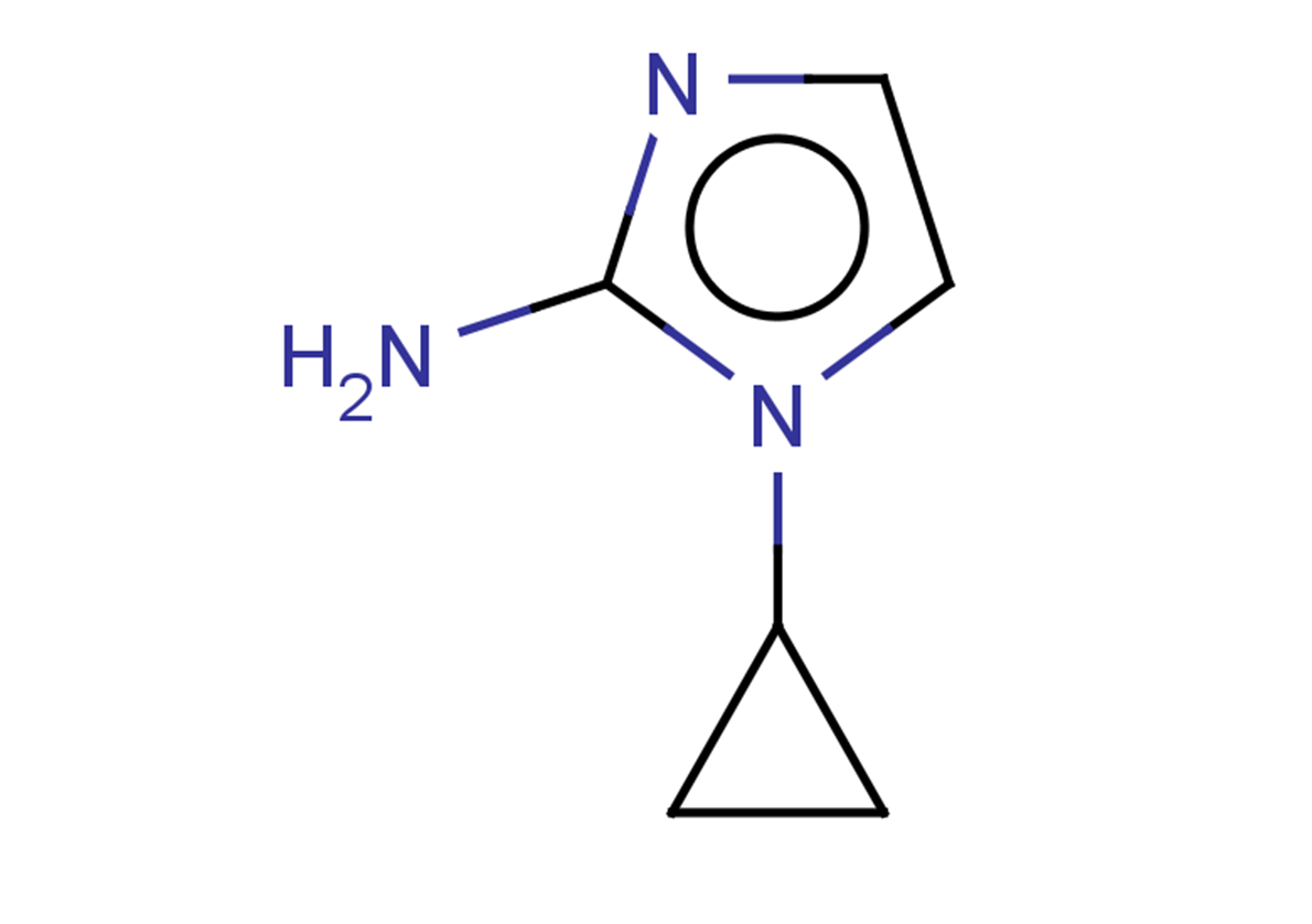 1-cyclopropyl-1H-imidazol-2-amine