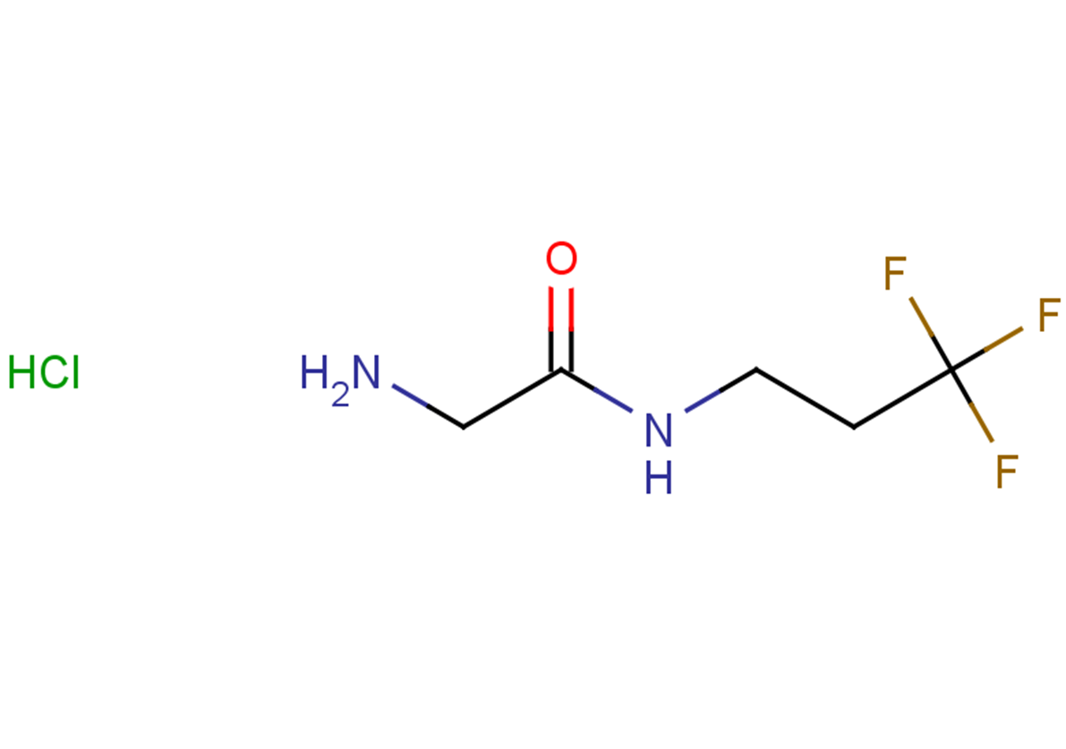 2-amino-N-(3,3,3-trifluoropropyl)acetamide hydrochloride
