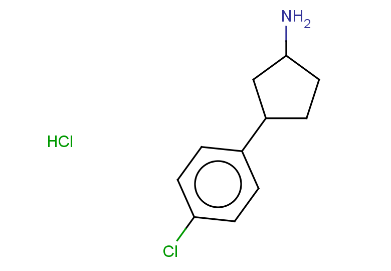 3-(4-chlorophenyl)cyclopentan-1-amine hydrochloride