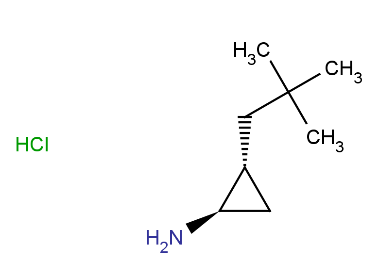 rac-(1R,2R)-2-(2,2-dimethylpropyl)cyclopropan-1-amine hydrochloride