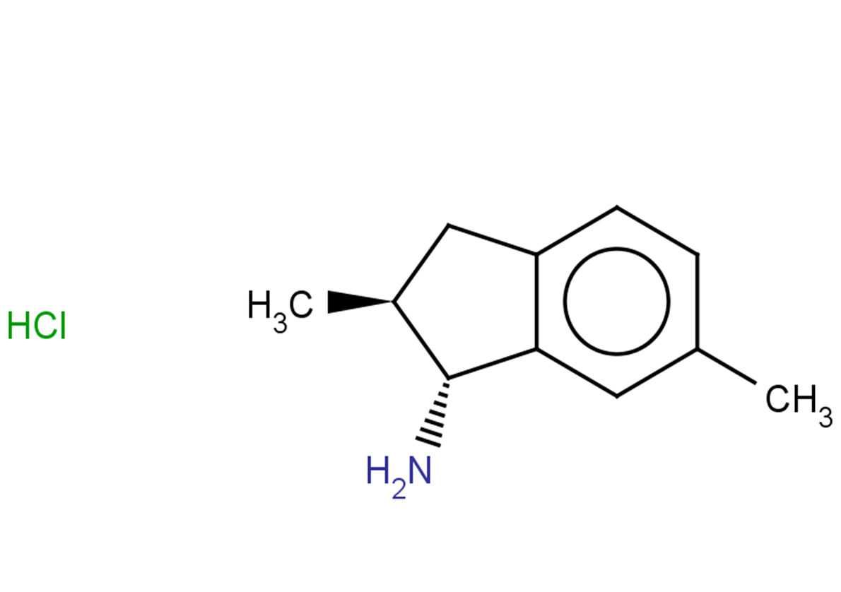 (1R,2S)-2,6-dimethyl-2,3-dihydro-1H-inden-1-amine hydrochloride