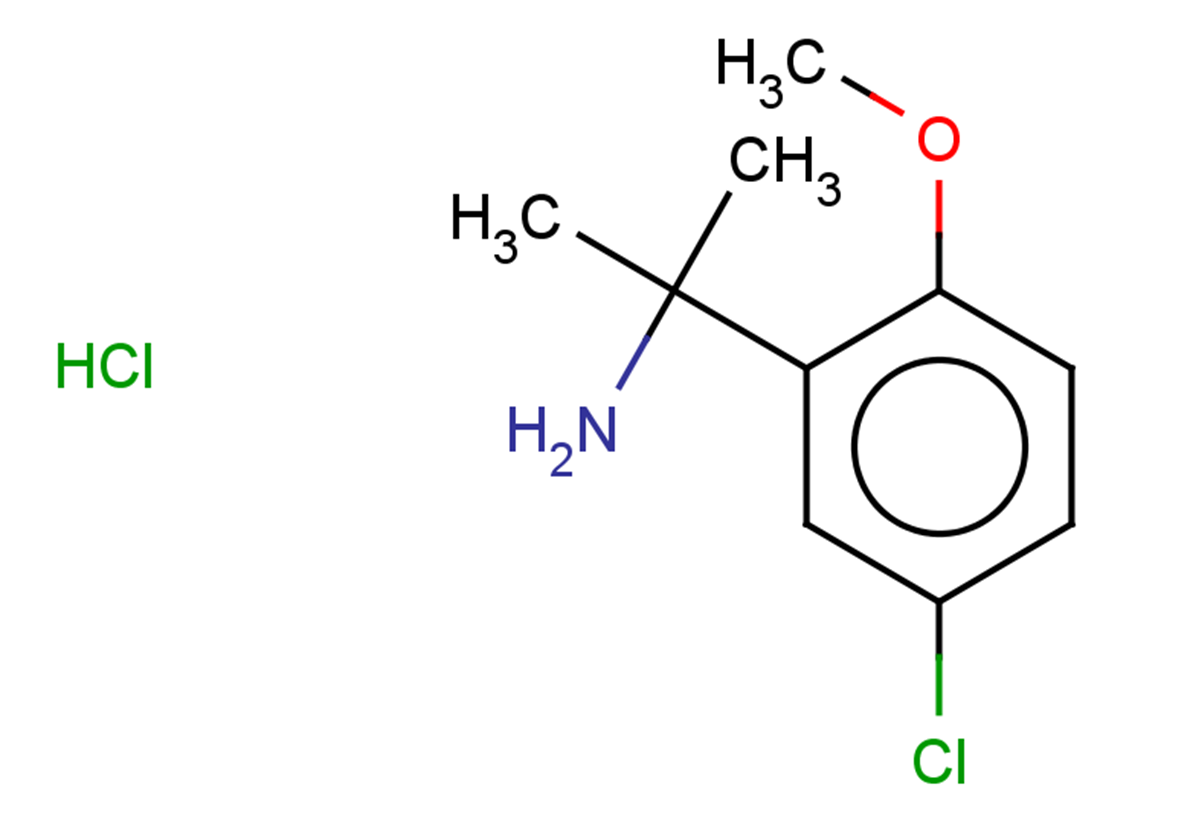 2-(5-chloro-2-methoxyphenyl)propan-2-amine hydrochloride