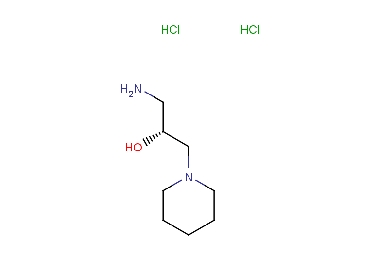 (2R)-1-amino-3-(piperidin-1-yl)propan-2-ol dihydrochloride