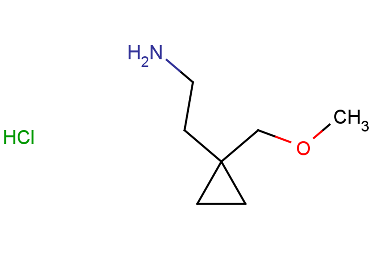 2-[1-(methoxymethyl)cyclopropyl]ethan-1-amine hydrochloride