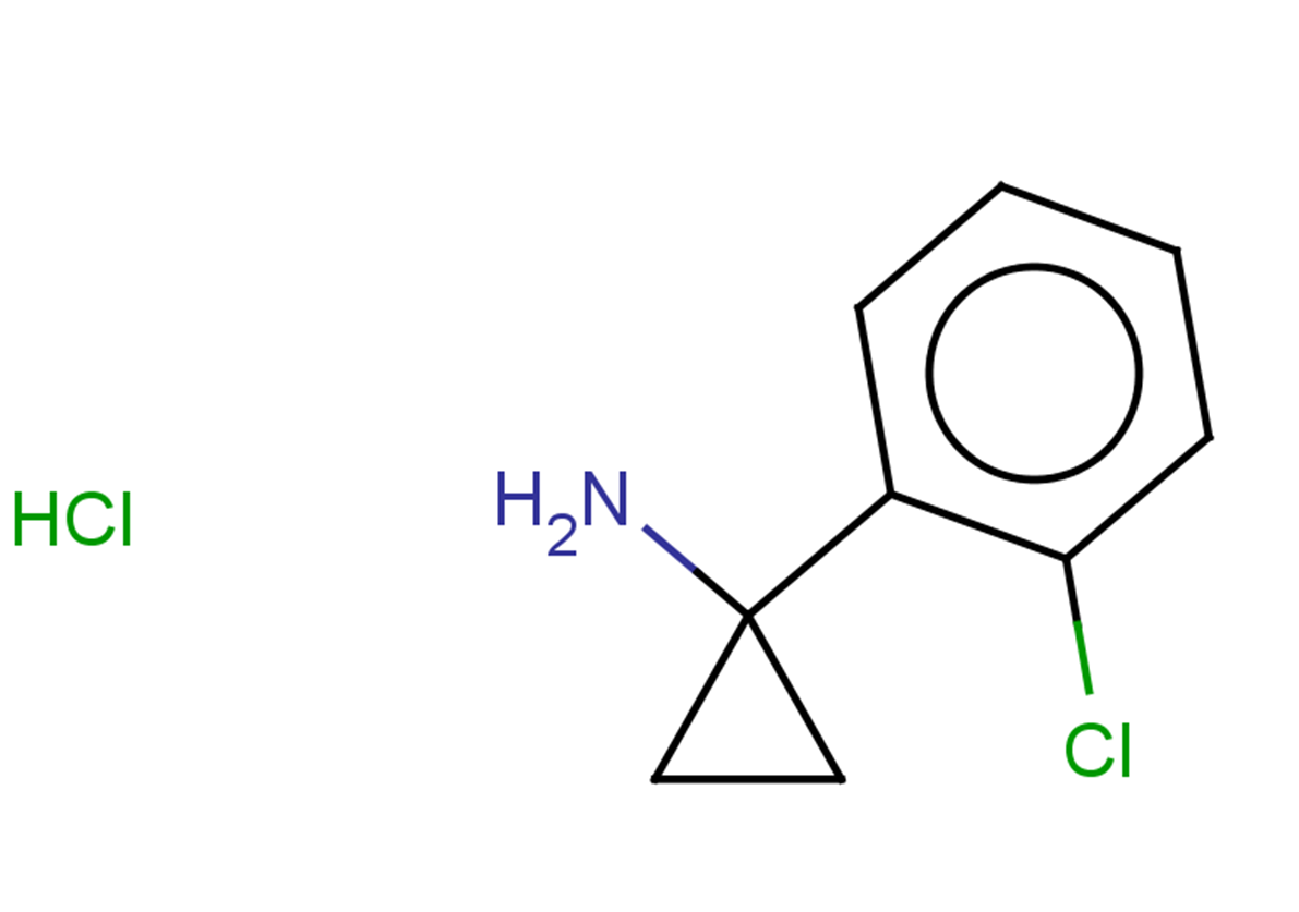 1-(2-chlorophenyl)cyclopropan-1-amine hydrochloride