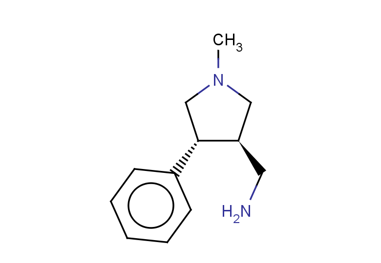 rac-1-[(3R,4R)-1-methyl-4-phenylpyrrolidin-3-yl]methanamine, trans