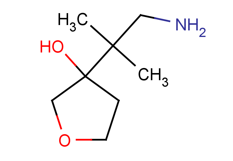 3-(1-amino-2-methylpropan-2-yl)oxolan-3-ol