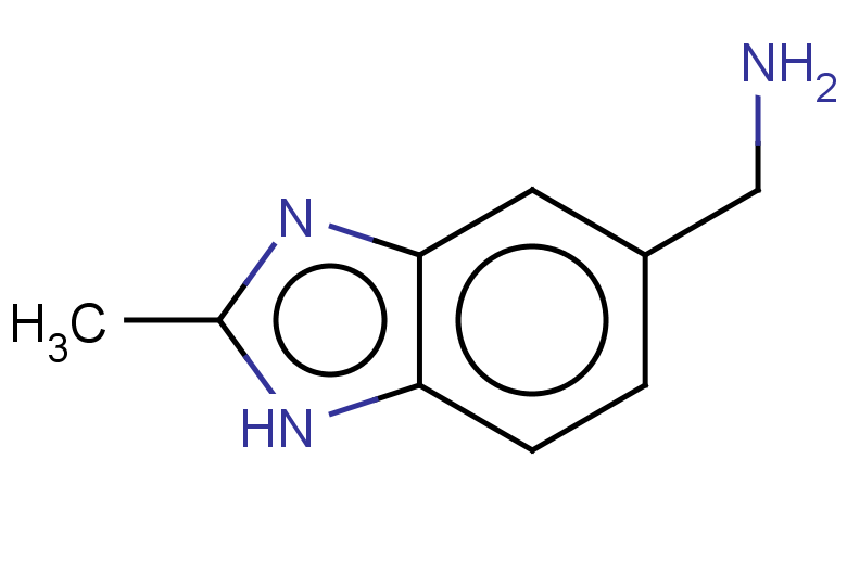 (2-methyl-1H-1,3-benzodiazol-5-yl)methanamine