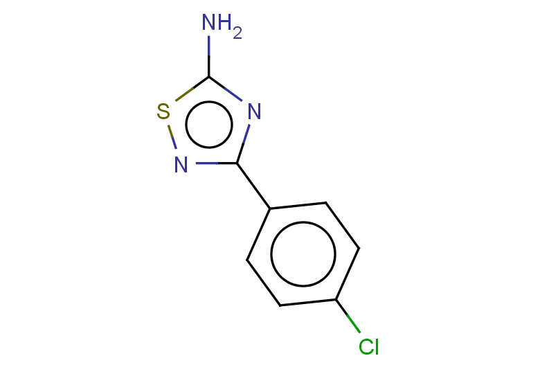 3-(4-chlorophenyl)-1,2,4-thiadiazol-5-amine