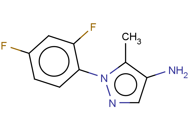 1-(2,4-difluorophenyl)-5-methyl-1H-pyrazol-4-amine