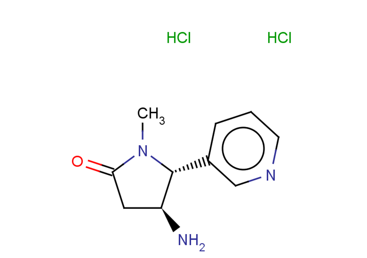 rac-(4R,5S)-4-amino-1-methyl-5-(pyridin-3-yl)pyrrolidin-2-one dihydrochloride
