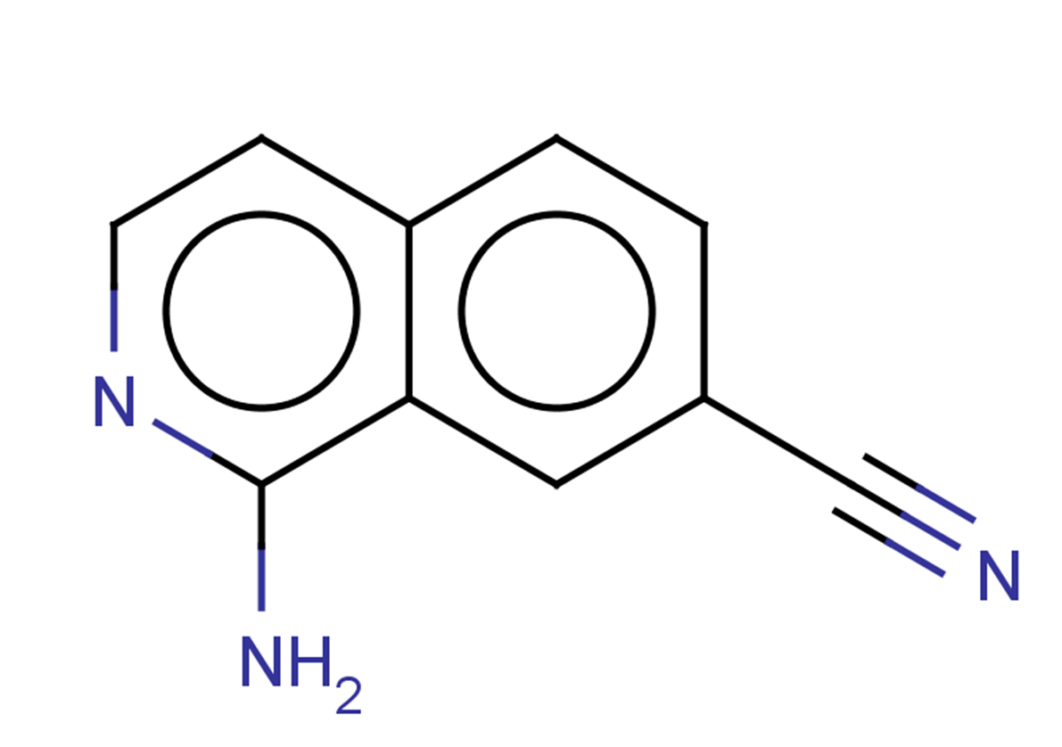 1-aminoisoquinoline-7-carbonitrile