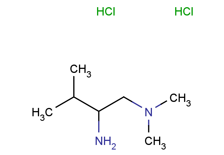 (2-amino-3-methylbutyl)dimethylamine dihydrochloride