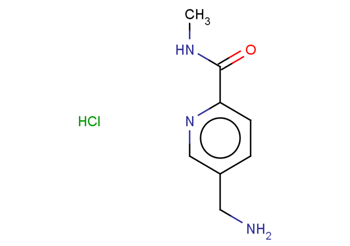5-(aminomethyl)-N-methylpyridine-2-carboxamide hydrochloride