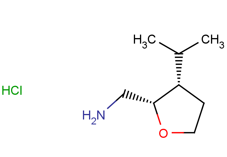 rac-1-[(2R,3R)-3-(propan-2-yl)oxolan-2-yl]methanamine hydrochloride