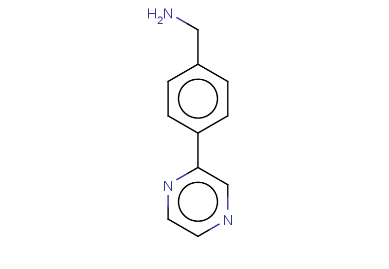 [4-(pyrazin-2-yl)phenyl]methanamine