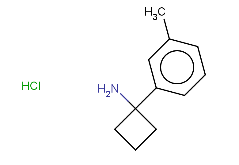 1-(3-methylphenyl)cyclobutan-1-amine hydrochloride