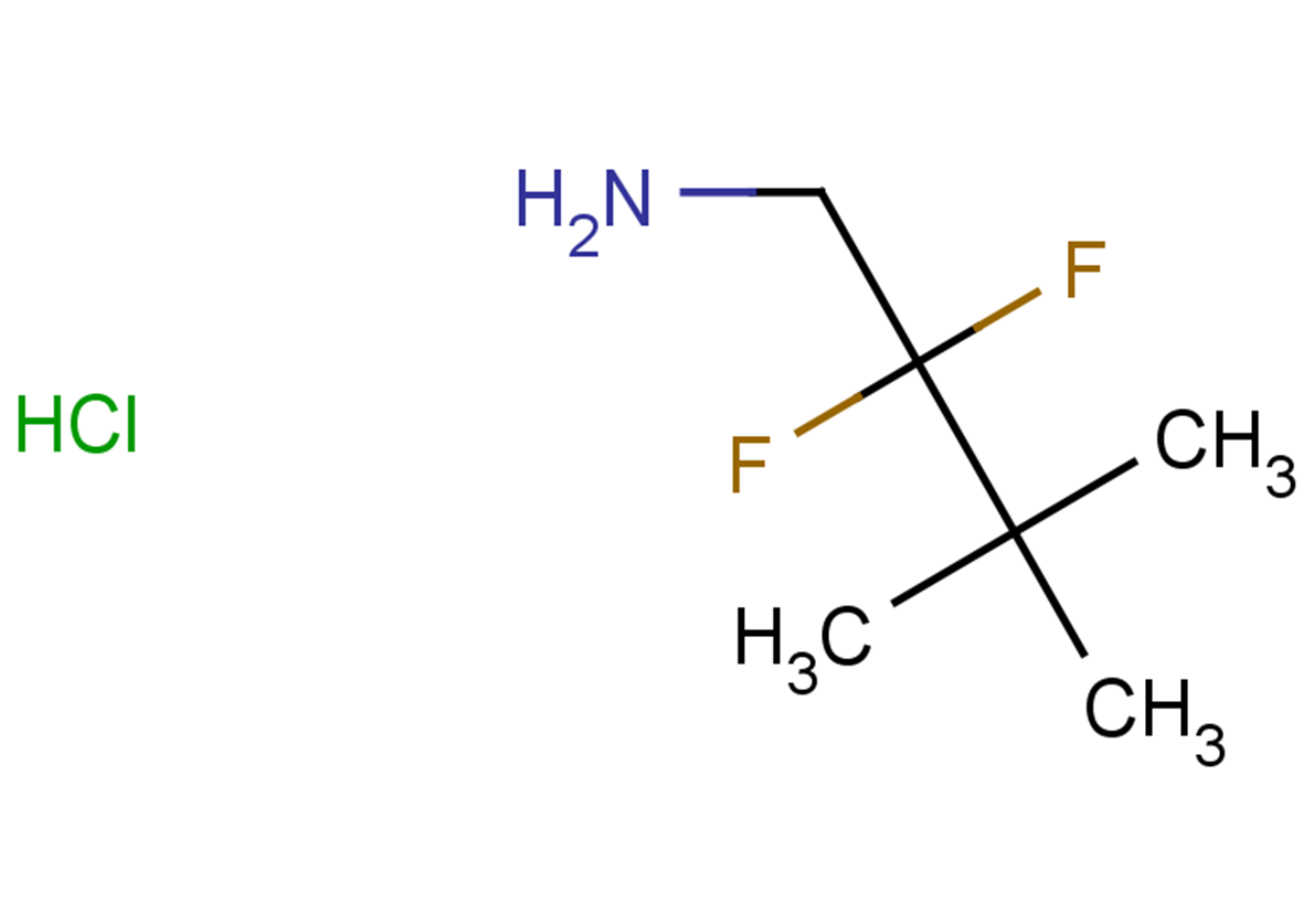 2,2-difluoro-3,3-dimethylbutan-1-amine hydrochloride