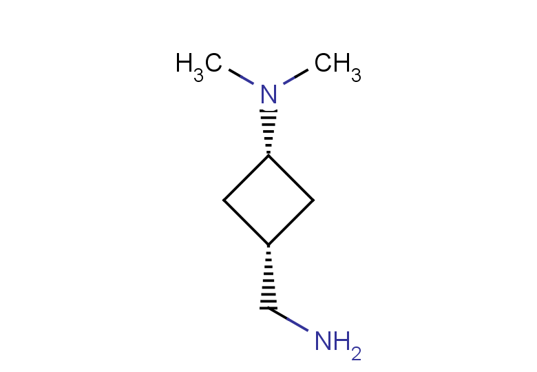 rac-(1s,3s)-3-(aminomethyl)-N,N-dimethylcyclobutan-1-amine, cis