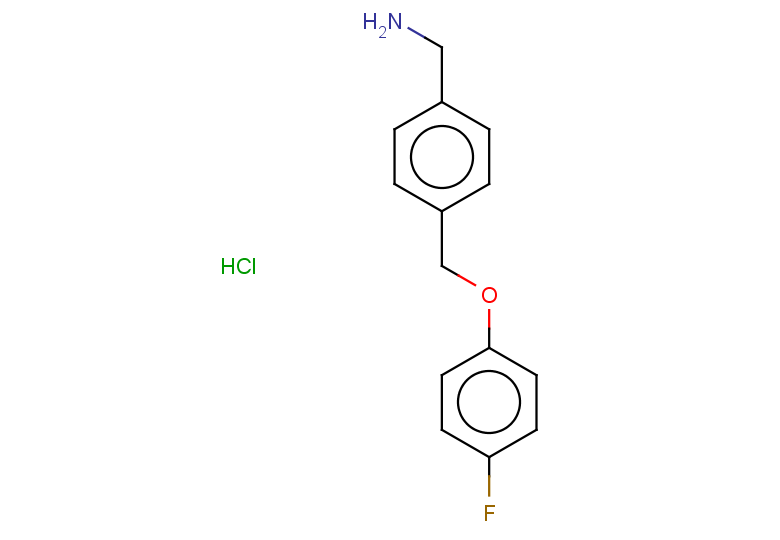{4-[(4-fluorophenoxy)methyl]phenyl}methanamine hydrochloride