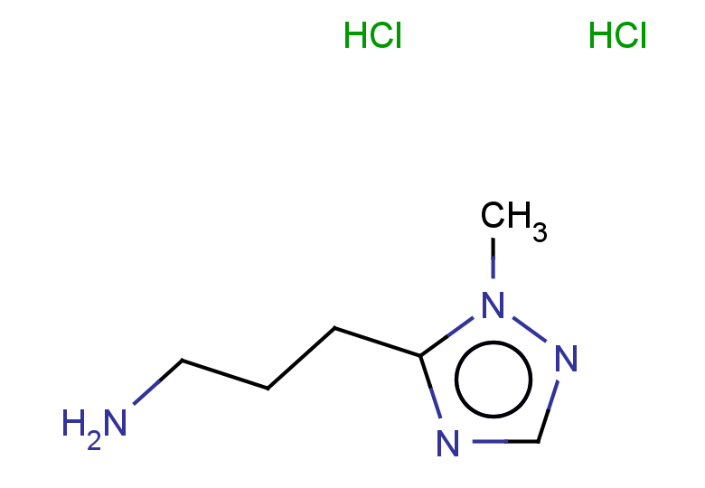 3-(1-methyl-1H-1,2,4-triazol-5-yl)propan-1-amine dihydrochloride