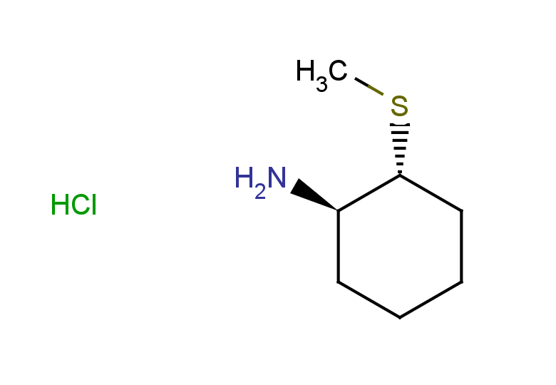 rac-(1R,2R)-2-(methylsulfanyl)cyclohexan-1-amine hydrochloride