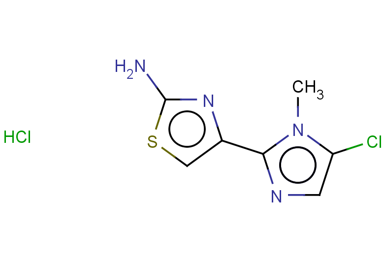 4-(5-chloro-1-methyl-1H-imidazol-2-yl)-1,3-thiazol-2-amine hydrochloride