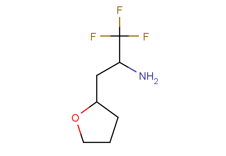 1,1,1-trifluoro-3-(oxolan-2-yl)propan-2-amine