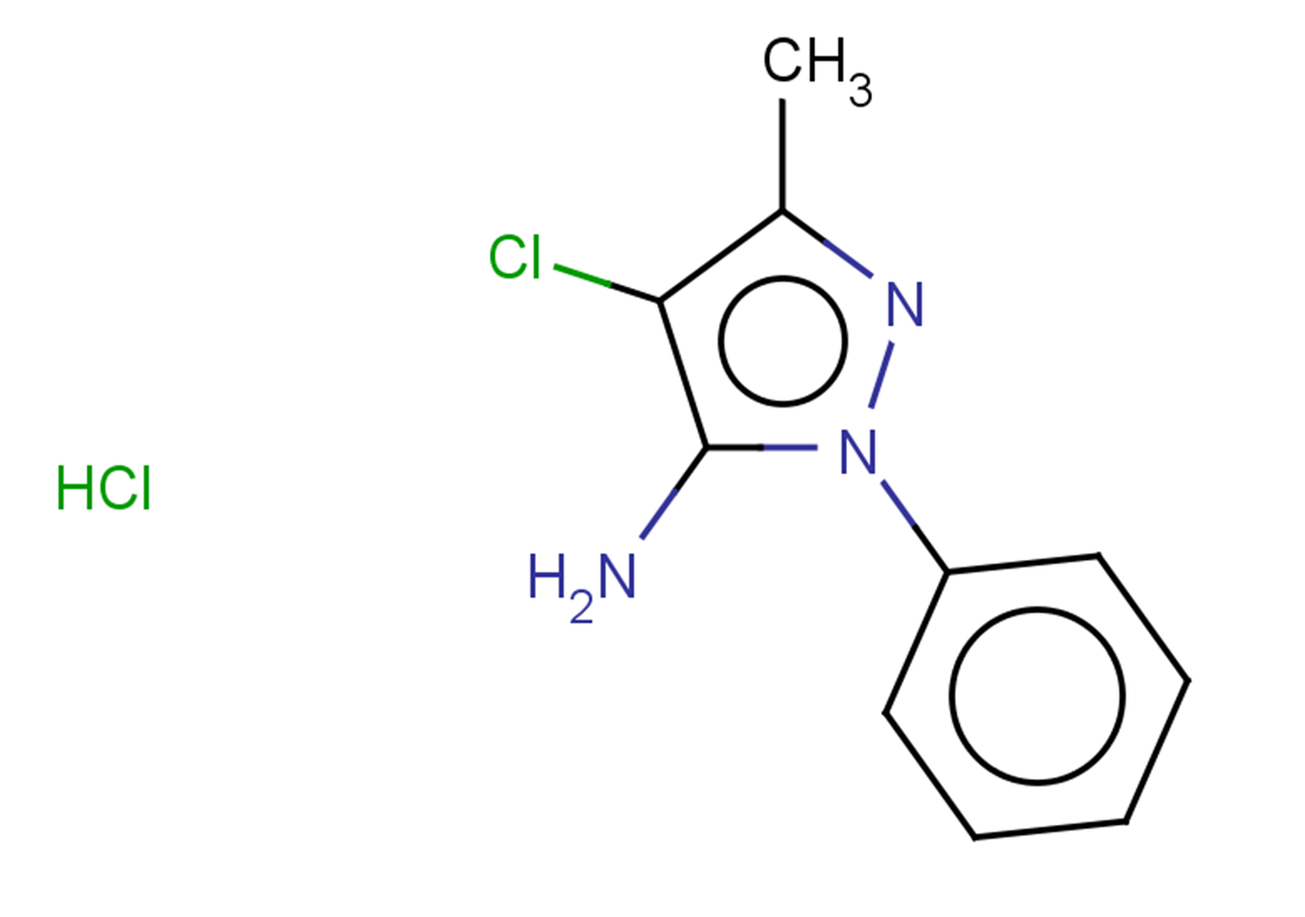 4-chloro-3-methyl-1-phenyl-1H-pyrazol-5-amine hydrochloride