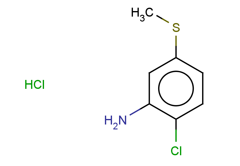 2-chloro-5-(methylsulfanyl)aniline hydrochloride