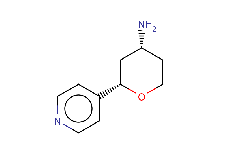 rac-(2R,4S)-2-(pyridin-4-yl)oxan-4-amine, cis