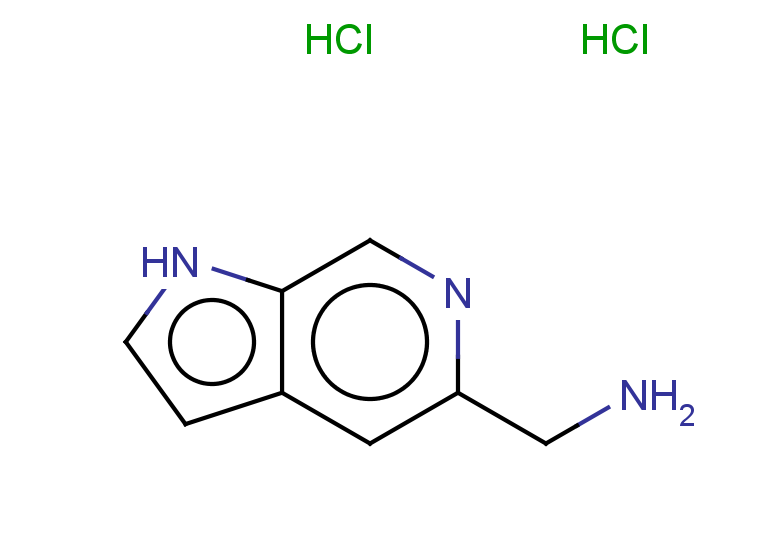 {1H-pyrrolo[2,3-c]pyridin-5-yl}methanamine dihydrochloride