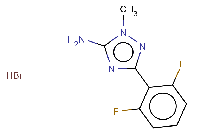 3-(2,6-difluorophenyl)-1-methyl-1H-1,2,4-triazol-5-amine hydrobromide