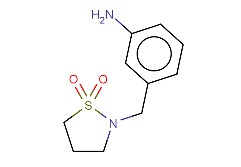 2-[(3-aminophenyl)methyl]-1lambda6,2-thiazolidine-1,1-dione