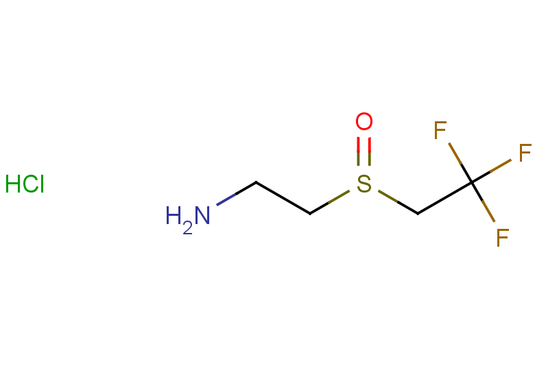 2-(2-aminoethanesulfinyl)-1,1,1-trifluoroethane hydrochloride