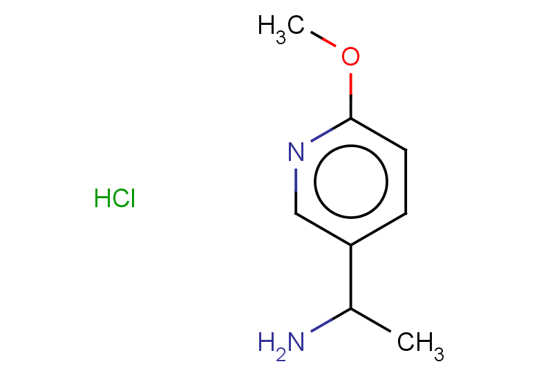 1-(6-methoxypyridin-3-yl)ethan-1-amine hydrochloride